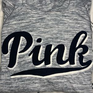 VS Pink gray sweatshirt